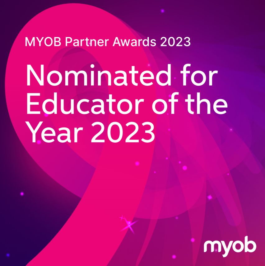 MYOB Educator of the Year 2023